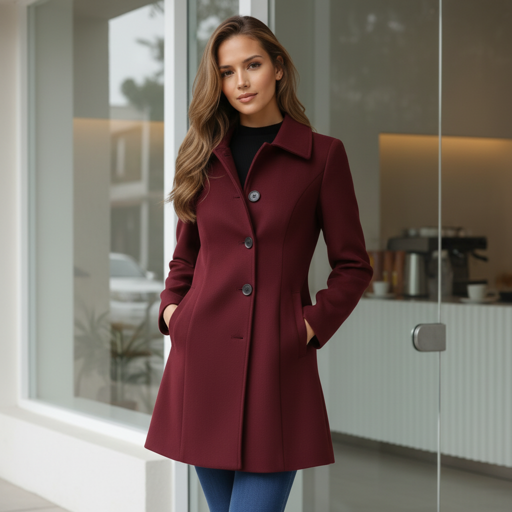 Women's trench coat refined lifestyle