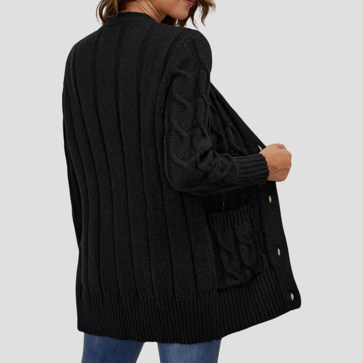Josephine | Cable Knit Cardigan