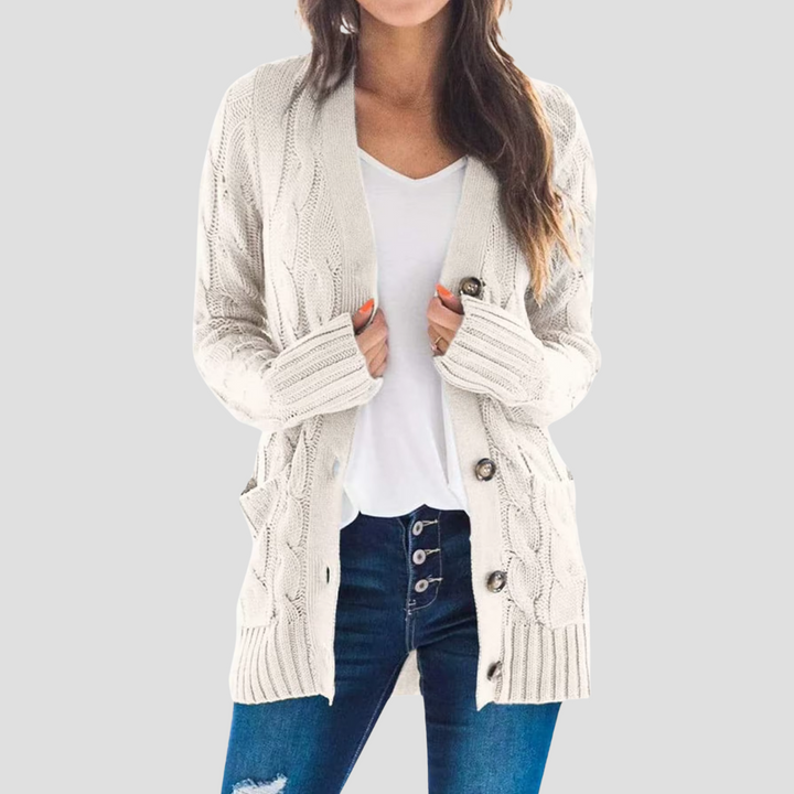 Josephine | Cable Knit Cardigan