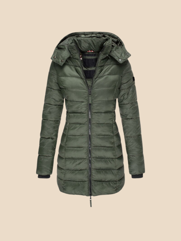 Megan | Women's Premium Hooded Down Jacket