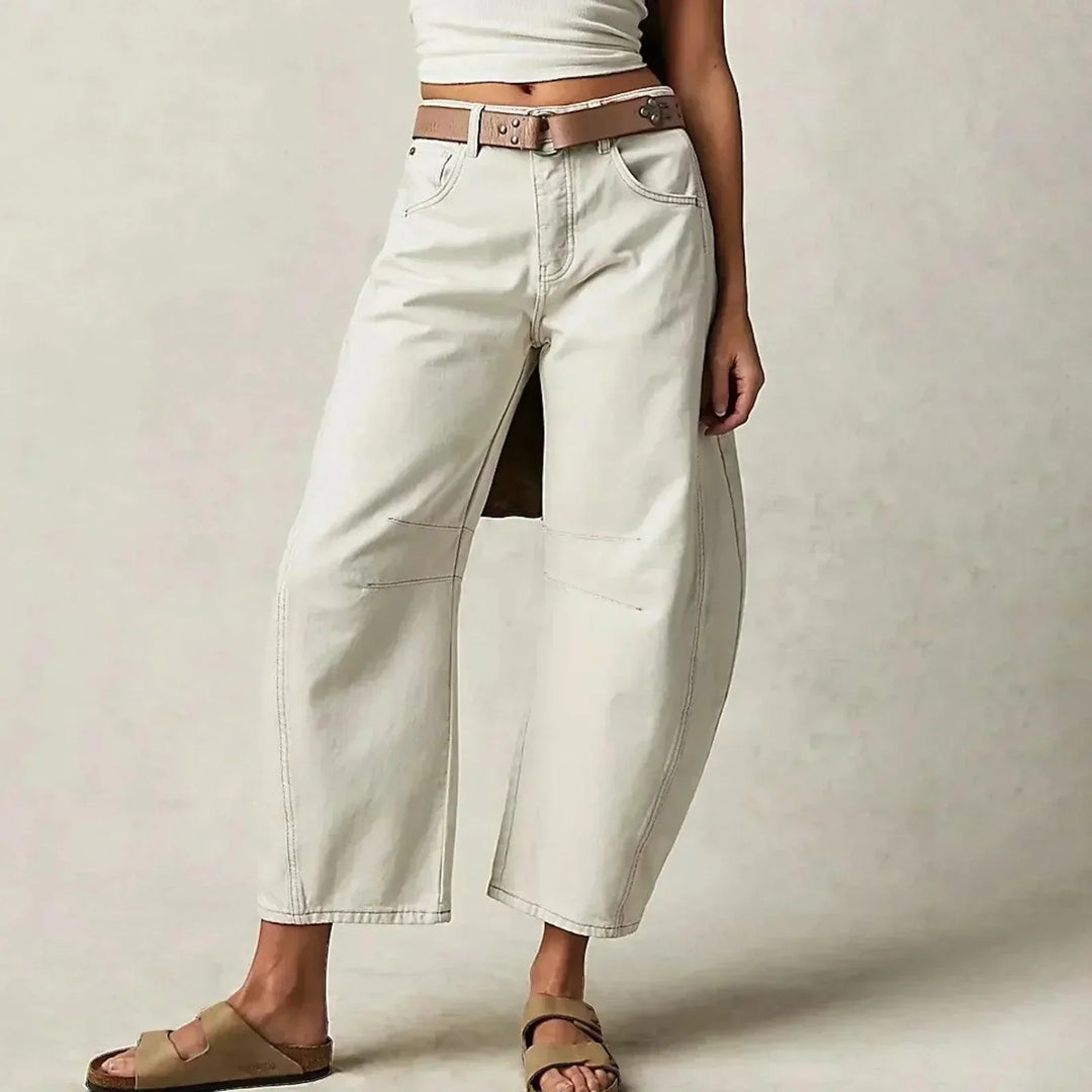Wide Leg High-Waisted Jeans for Women